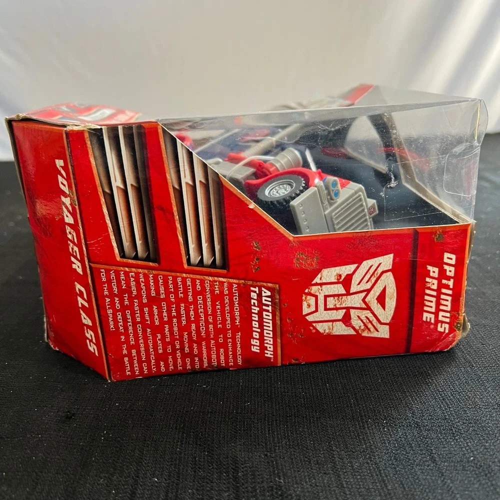 Hasbro Transformers 2007 Movie Optimus Prime Voyager Class Automorph 81408 NIB